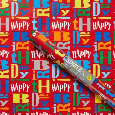 target happy birthday|target birthday wrapping paper.